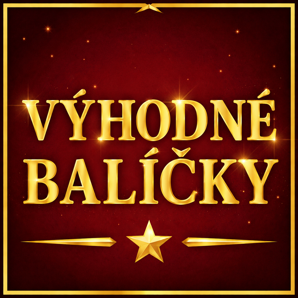 VÝHODNÉ BALÍČKY !!!