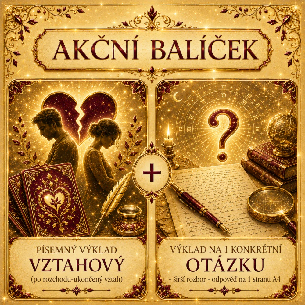 AKČNÍ BALÍČEK 2 VÝKLADŮ - ZLOMENÉ SRDCE
