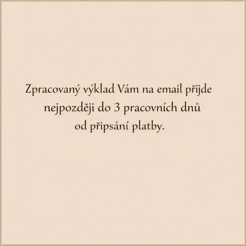 AKCE NA BALÍČEK - VÝKLAD NA NÁSLEDUJÍCÍCH 12 MĚSÍCŮ + VÝKLAD ANDĚLSKÝ VZKAZ