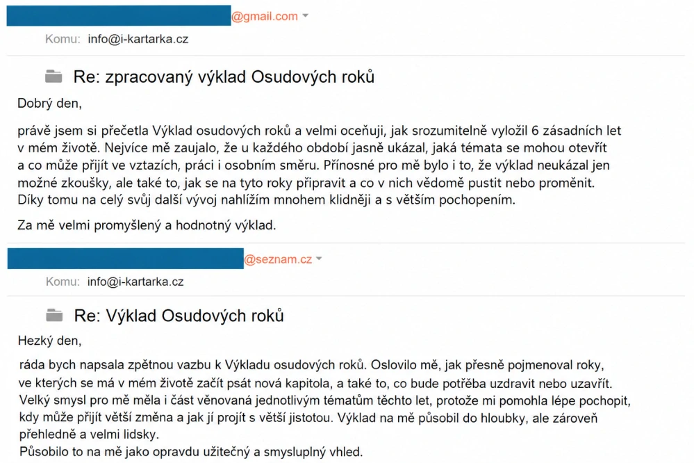 Výklad OSUDOVÝCH ROKŮ – výklad na 4 strany A4 na zásadní roky ve kterých se změní Váš osud