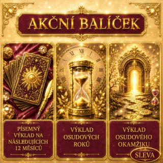 BALÍČEK 3 VÝKLADŮ - POZNEJ SVŮJ OSUD